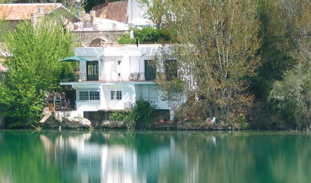 Vista desde la laguna de San Pedro