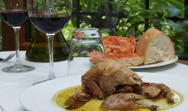 Perdiz Roja de caza en escabeche casero